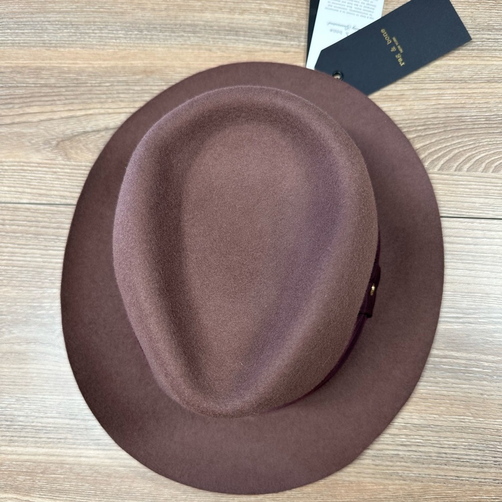 NWT Rag & Bone Trilby Drape Band Hat - Picture 8 of 14
